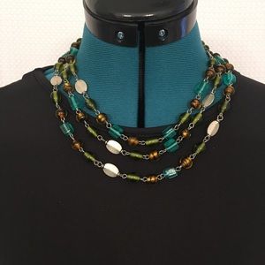 NWOT New York & Company NY&Co Earthtone Necklace